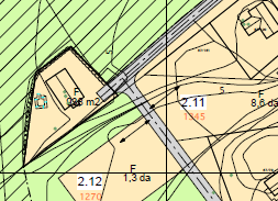 I 2008 ble det søkt om endring av denne planen. Endringene innebar tilleggsareal til F10, felles parkeringsplass for F17 og F18 og to nye hyttetomter sørvest for og på linje med F14.