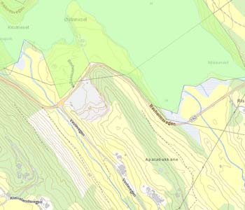 Trua artar eller deira leveområde Kjelde: artsdatabanken/naturbasen.