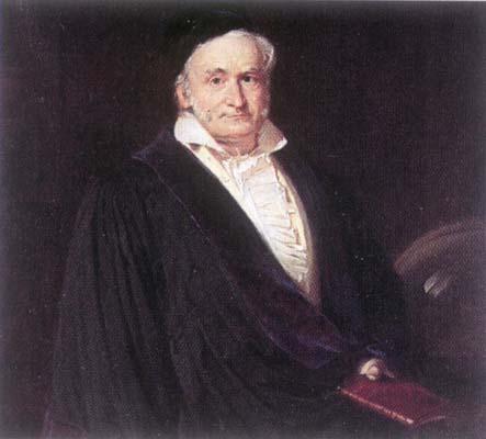 Carl Friedrich Gauss (1777 1855)