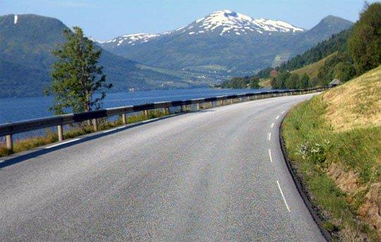 Riksvegar Sogn og Fjordane E39 Bjørset Skei 11 km lang strekning