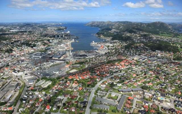 Sandnes- i sentrum for