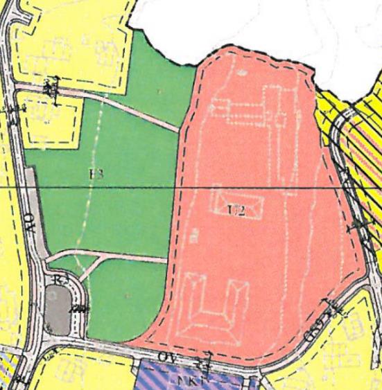 7.2.5 Mulighetsstudier Midtre/Rotnes Mulighetsstudiene viser volumet av mulige nye bygg, samt eksempler på plassering. 7.2.5.1 Mulighetsstudier strukturkonsept 0 Rotnes skole har behov for bygningsmessige tiltak i eksisterende bygg, samt at den må bygges ut for å håndtere elevtallsveksten i området.