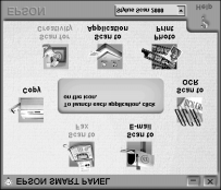 L A5 size scan.fm 10/13/99 Pass 2 Proof Sign-off: Til Windows EPSON SMART-PANEL Ved hjelp av EPSON SMART-PANEL, kan du raskt og enkelt få dine dokumenter og fotografier i digital form.