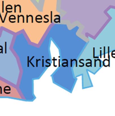 Kristiansand alene (2020) Tjenester Fortsatt mulig å levere god tjenestekvalitet.