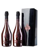 2 x Armand de Brignac Champagne Rose NV (OCB) Vurdering: 3 000 NOK Solgt (2500 NOK) Objektnr.