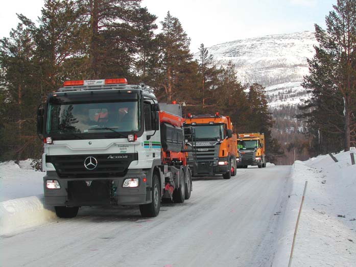 Resultater med forsøk av Fastsandspredere i uke