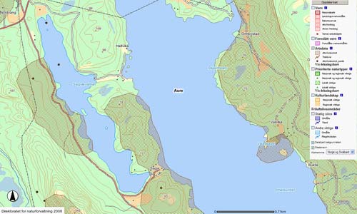 9410:2007). Ut i fra artsantallet og artssammensetningen tilsvarer miljøforholdene tilstand 1 = meget god på stasjon 4 og tilstand 2= god på stasjon 2.