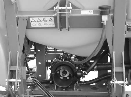 Oppbygning og funksjon for grunnmaskinen 5.13 Pumpeutstyr Vi leverer pumper med kapasitet på 160 l/min, 210 l/min og 250 l/min.