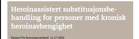 Utdype funnene i de allerede foreliggende systematiske oversiktene Dalsbø T et al.