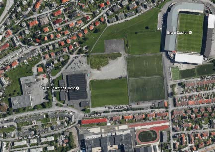 Idrettscampus Bergen skal etablerast i området rundt Nymark, som allereie er eit midtpunkt for idretten, og har stort utviklingspotensial Suksesskriterier for lokalisering Klyngepotensial - fleire