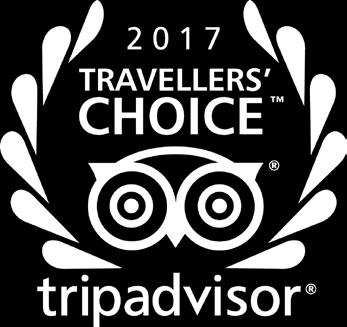 Dette sikrer at logoen samsvarer med regelen vår om område uten forstyrrende elementer. Når logoen vises på siden, trenger du ikke å referere til TripAdvisors Travellers' Choice i teksten.