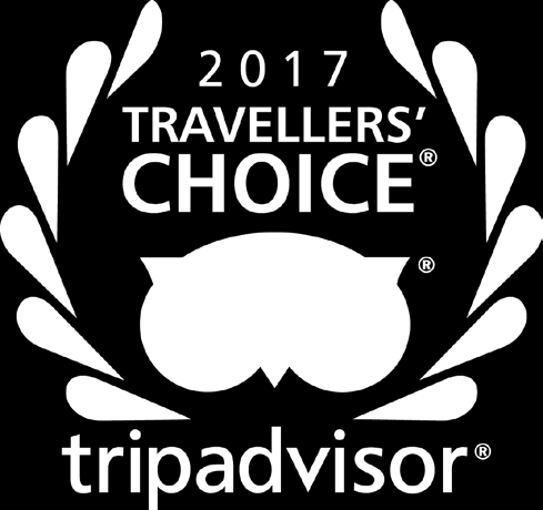 Du må ikke bare vise deler av Travellers' Choice-logoen eller tillate at noe av den havner utenfor siden den skal alltid vises i sin helhet med riktig andel luftig/tomt område rundt.