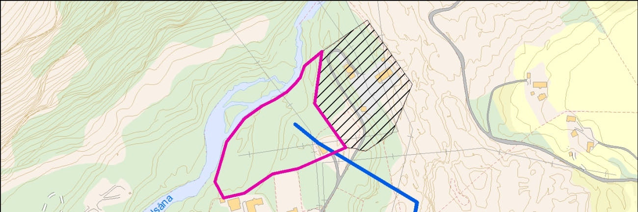 Figur 10. Prinsippskisse av utvidet Lyse transformatorstasjon. 4.2. Sikkerhet og beredskap 4.2.1. Risiko for naturgitte skader Den omsøkte strekningen for 420 kv ledningen går ikke i områder som anses å ha spesielle problemer med ras.