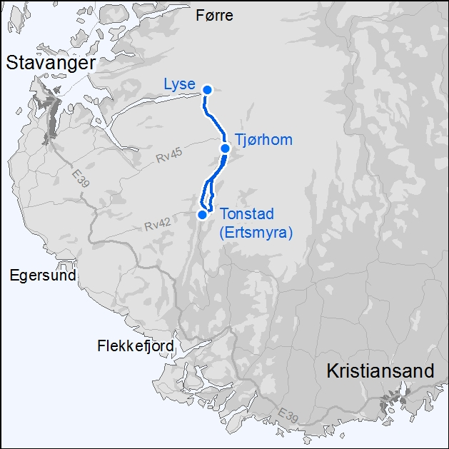 Følgende arealer omsøkes ervervet til eiendom: - Arealer til koblingsanlegg og transformatorstasjoner. - Arealer til nye adkomstveier fra offentlig vei fram til transformatorstasjoner.