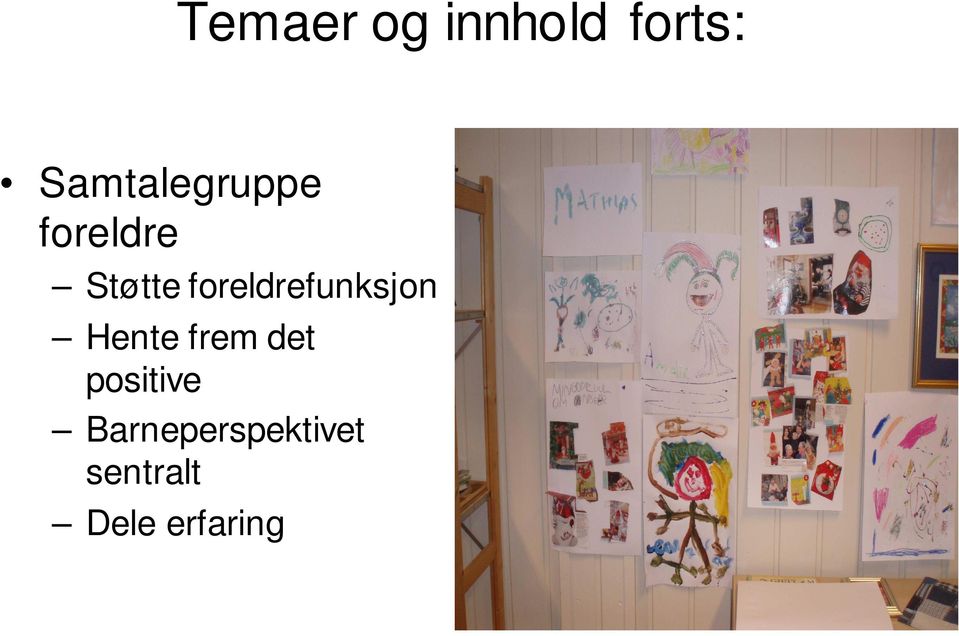 foreldrefunksjon Hente frem det