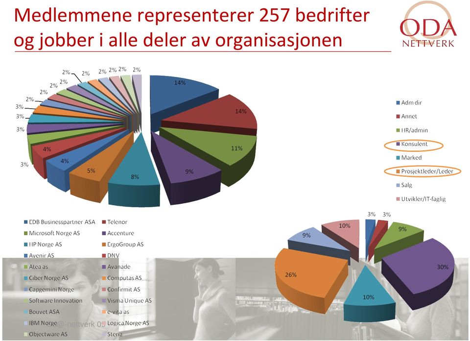 bedrifter og jobber i