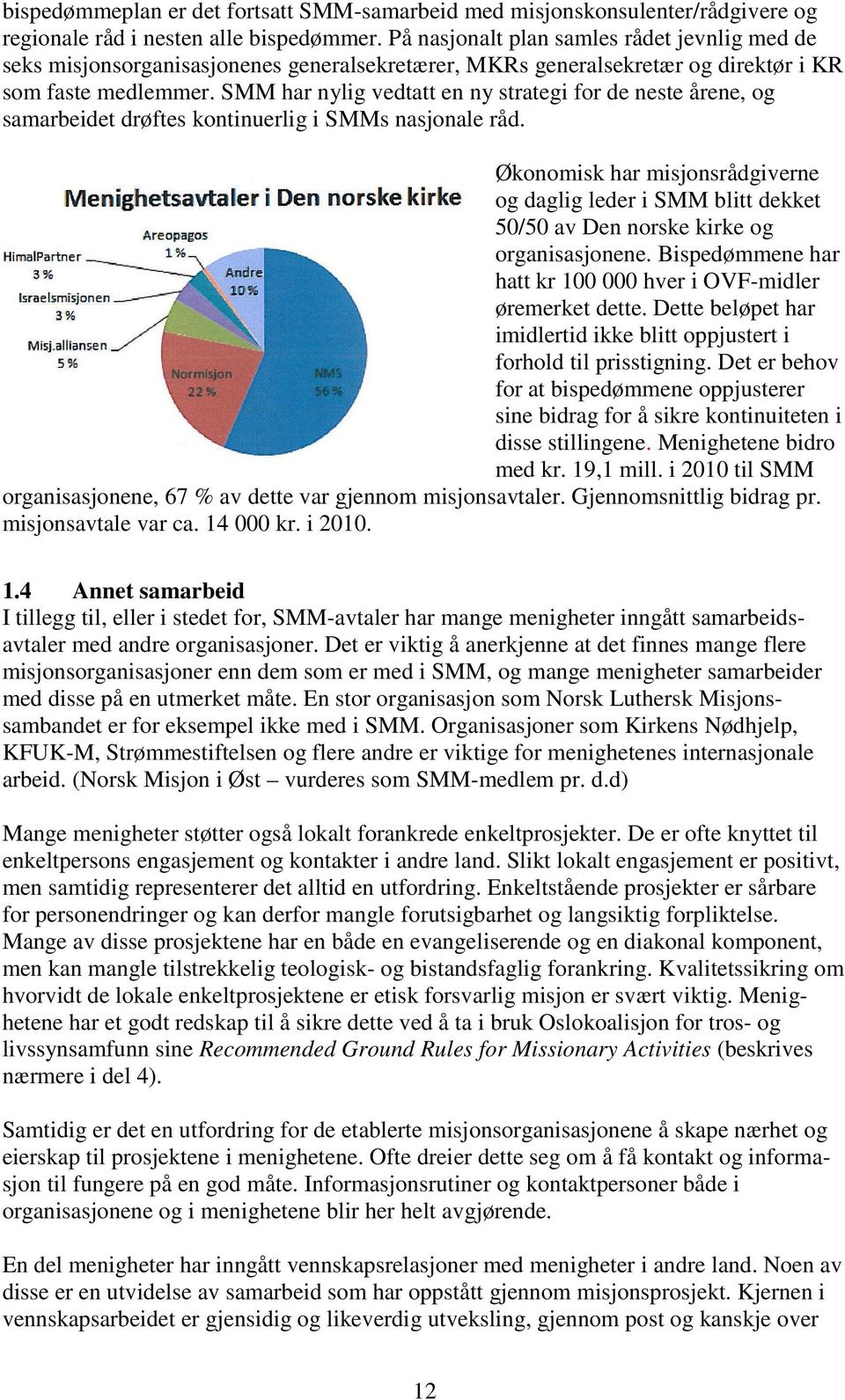 SMM har nylig vedtatt en ny strategi for de neste årene, og samarbeidet drøftes kontinuerlig i SMMs nasjonale råd.