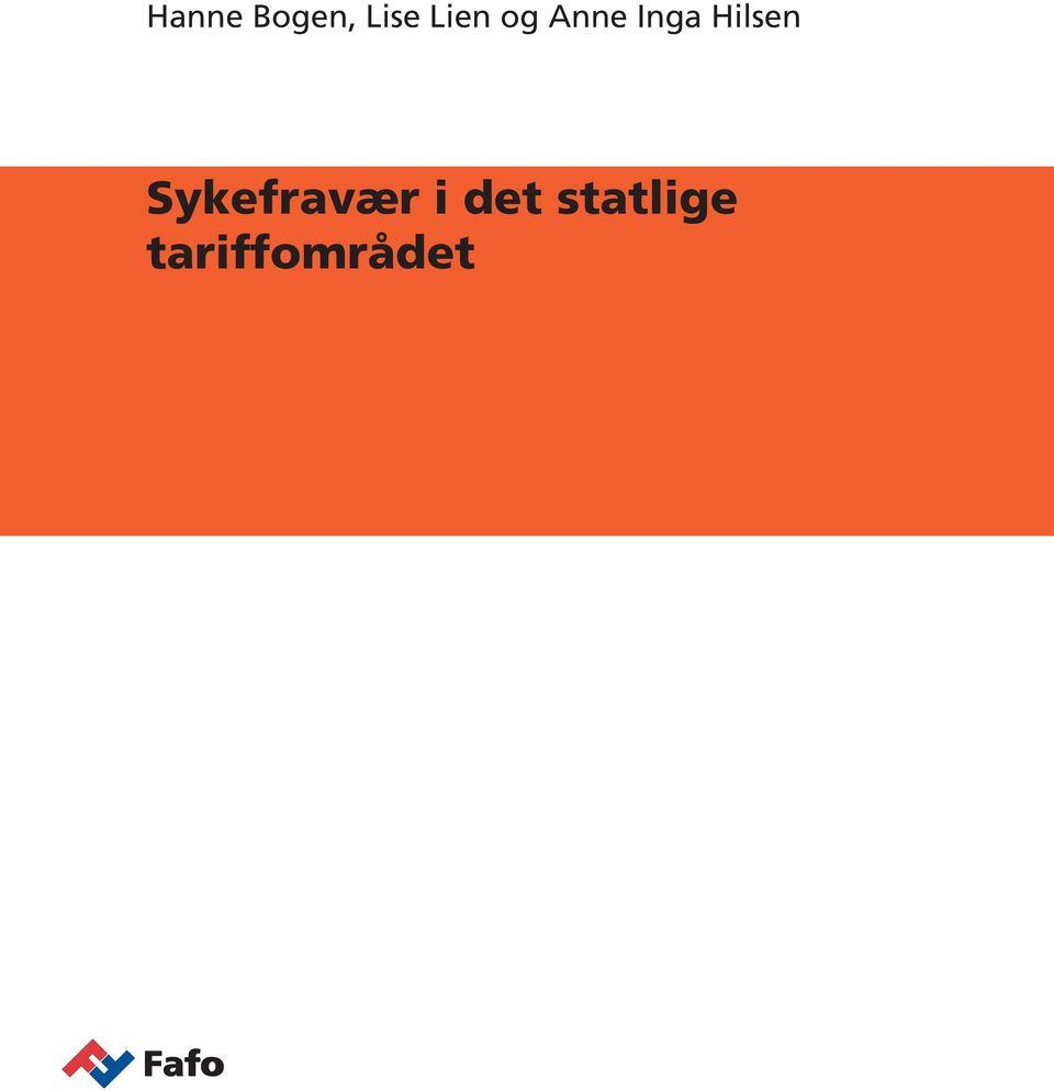 Sykefravær i det