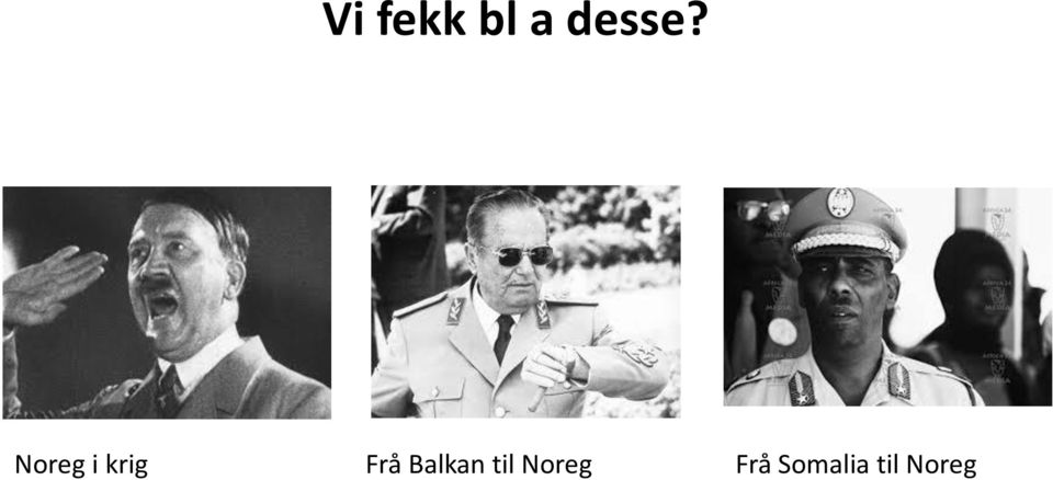 Balkan til Noreg