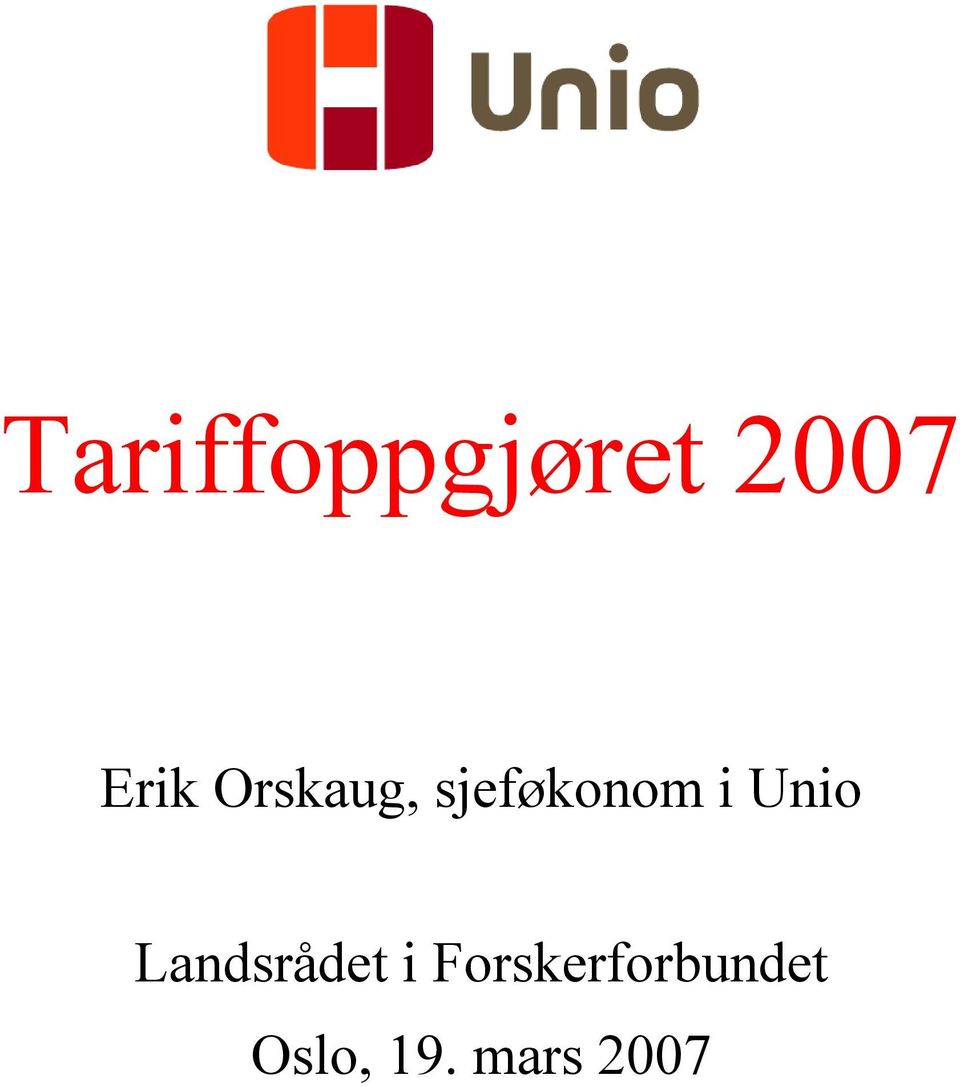 Unio Landsrådet i