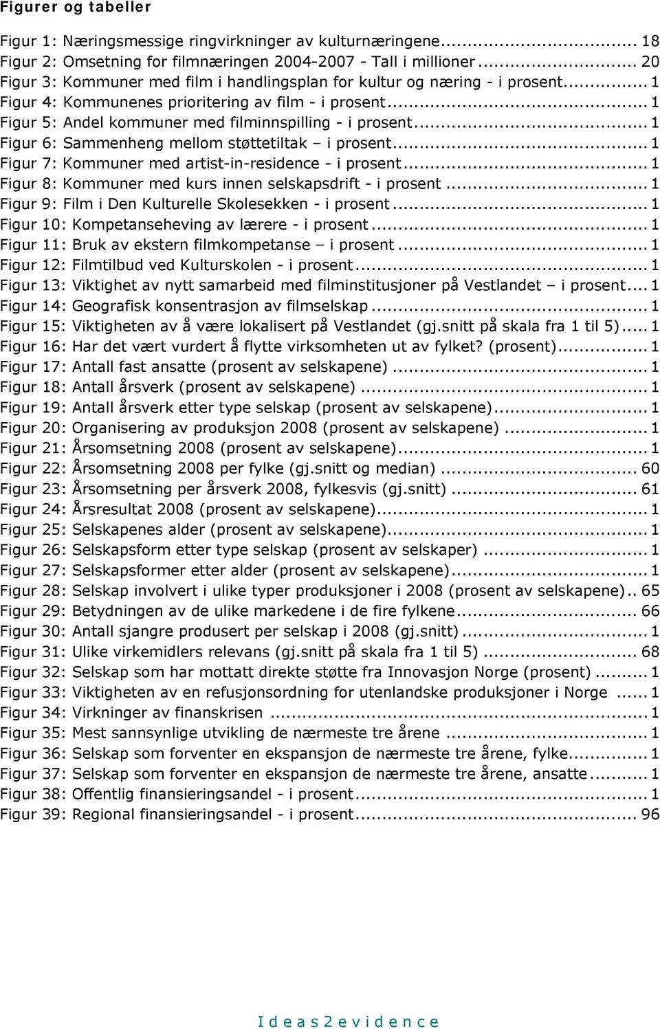 .. 1 Figur 6: Sammenheng mellom støttetiltak i prosent... 1 Figur 7: Kommuner med artist-in-residence - i prosent... 1 Figur 8: Kommuner med kurs innen selskapsdrift - i prosent.