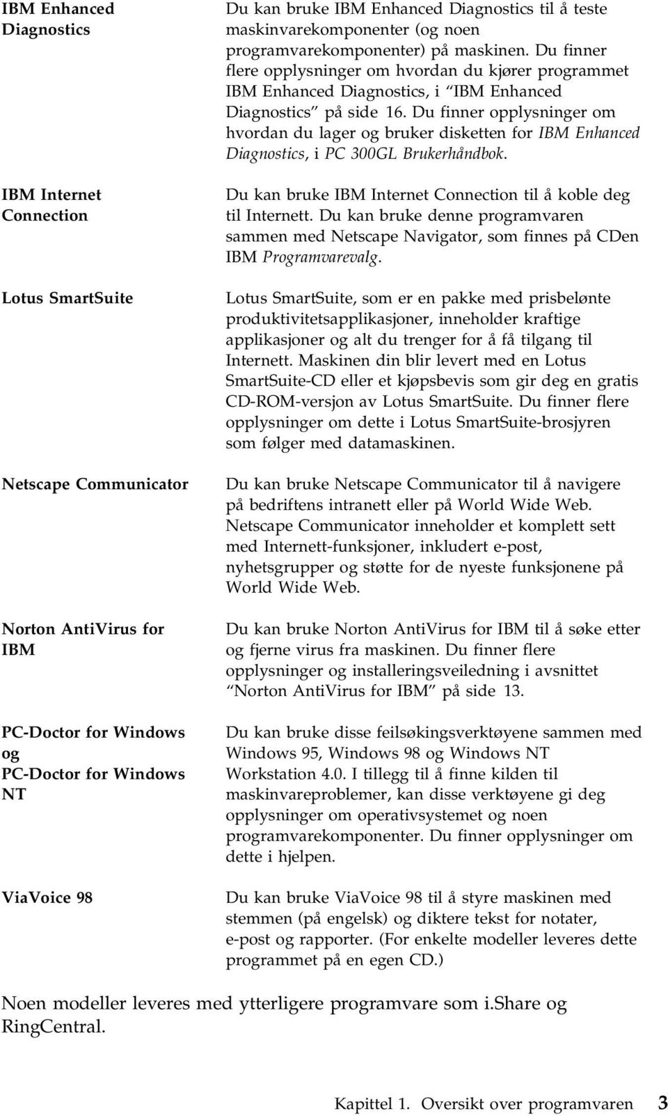 Du finner flere opplysninger om hvordan du kjører programmet IBM Enhanced Diagnostics, i IBM Enhanced Diagnostics på side 16.