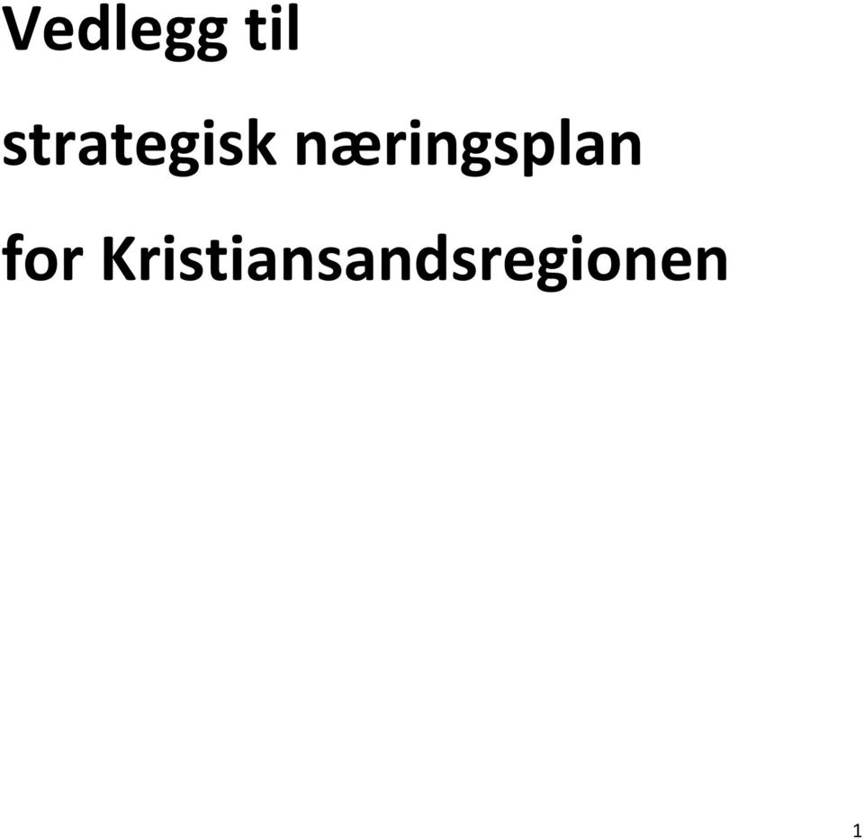 næringsplan for