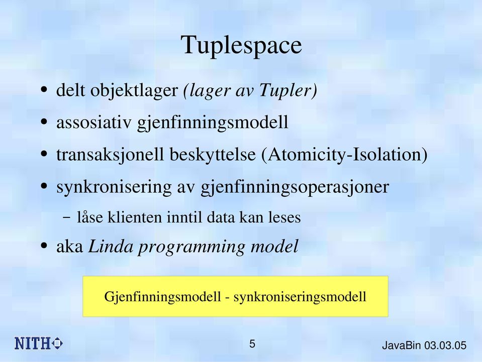 synkronisering av gjenfinningsoperasjoner låse klienten inntil data