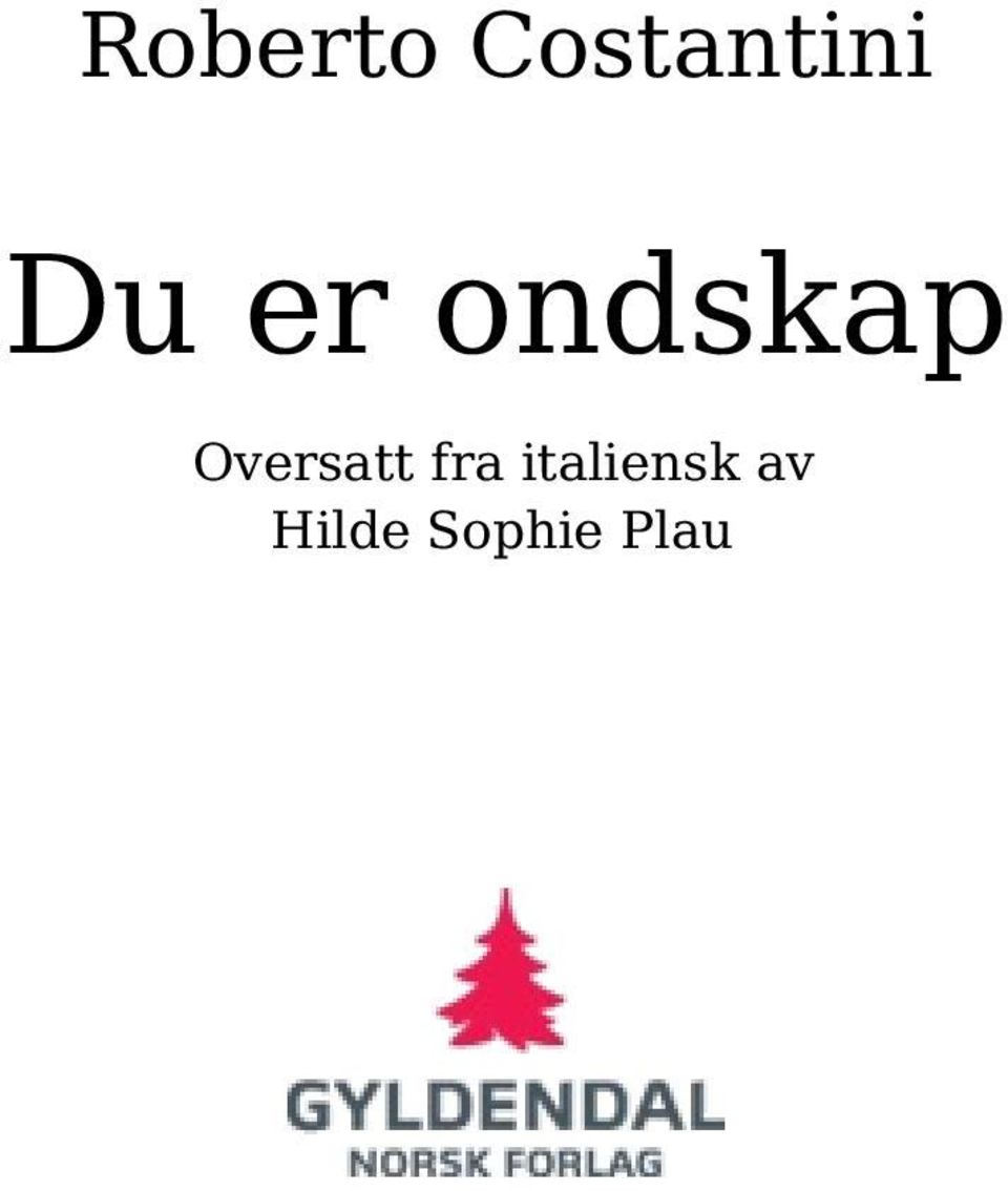 Oversatt fra