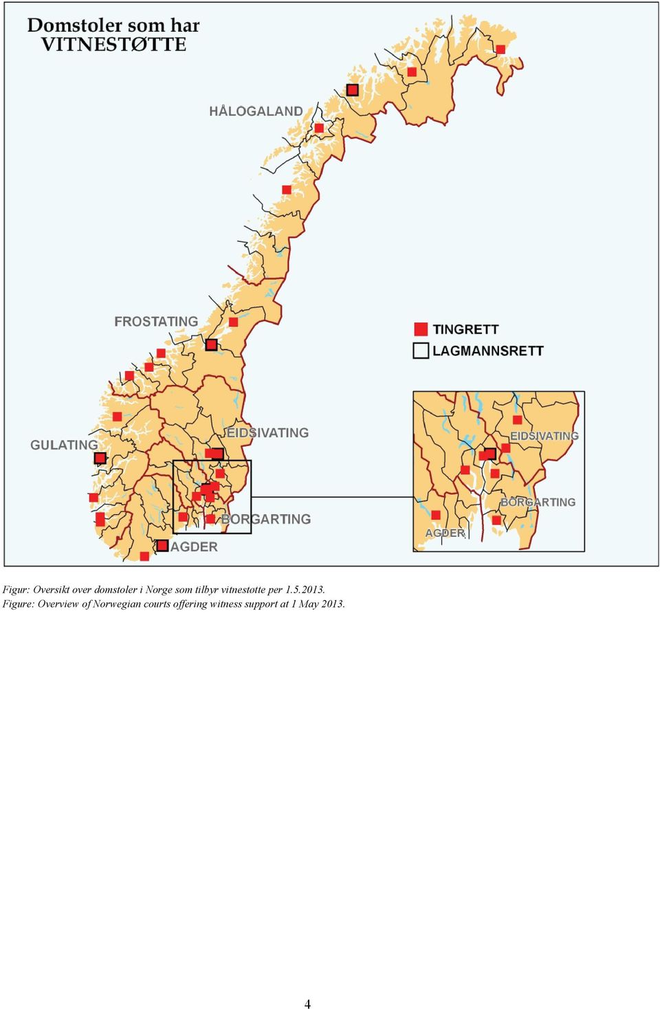 Figure: Overview of Norwegian courts