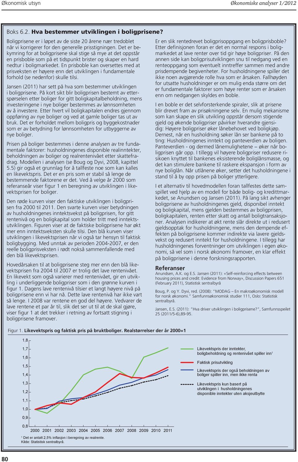 Det er bekymring for at boligprisene skal stige så mye at det oppstår en prisboble som på et tidspunkt brister og skaper en hard nedtur i boligmarkedet.