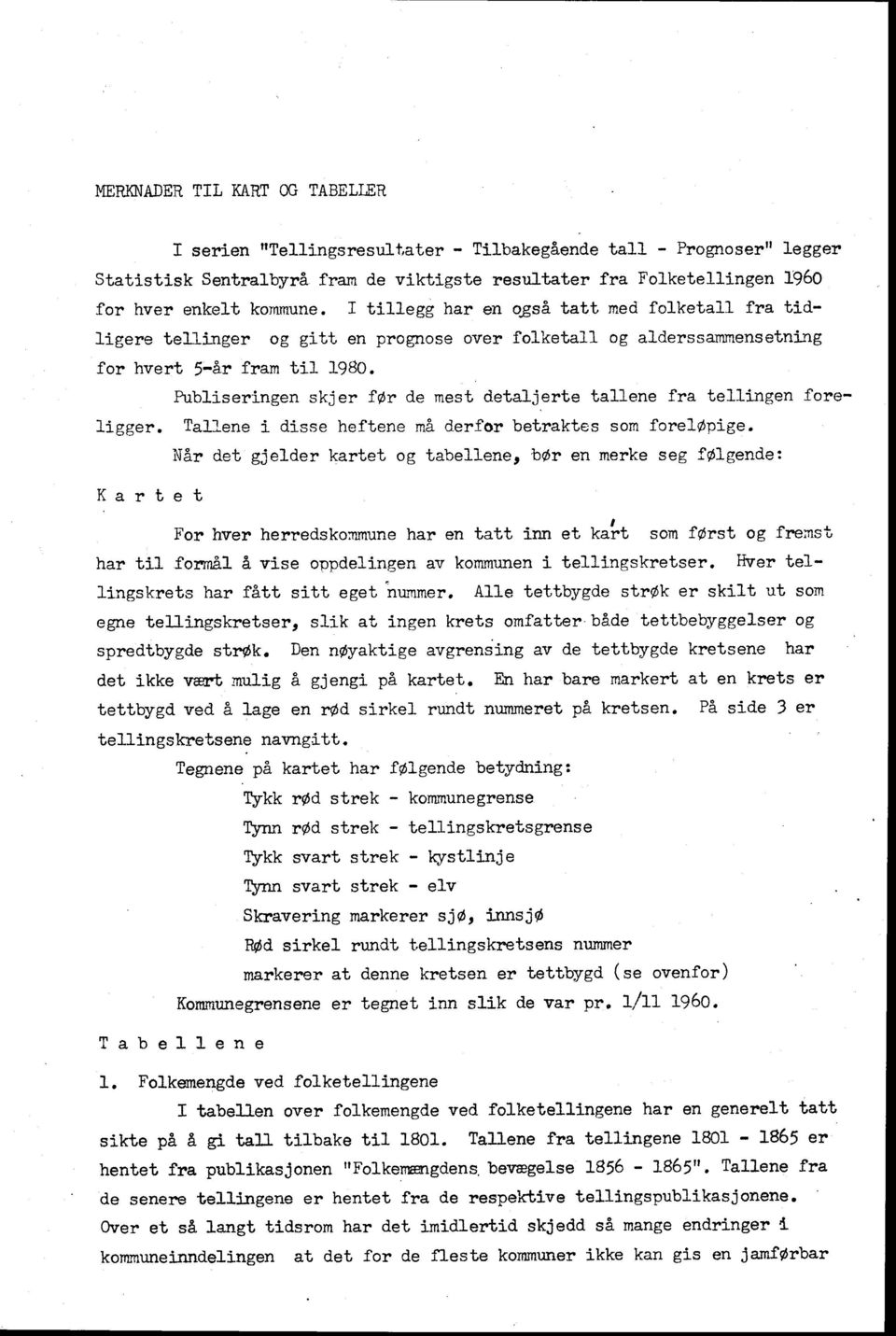 Publiseringen skjer før de mest detaljerte tallene fra tellingen foreligger. Tallene i disse heftene må derfor betraktes som foreløpige.