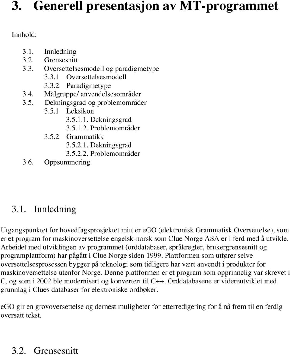 Oppsummering 3.1.