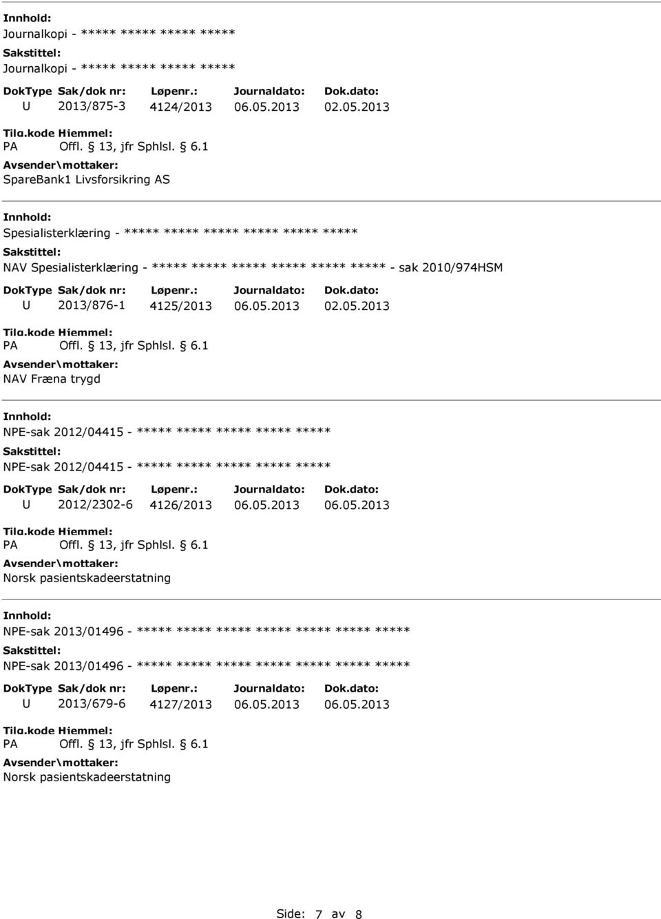 Fræna trygd NPE-sak 2012/04415 - NPE-sak 2012/04415-2012/2302-6