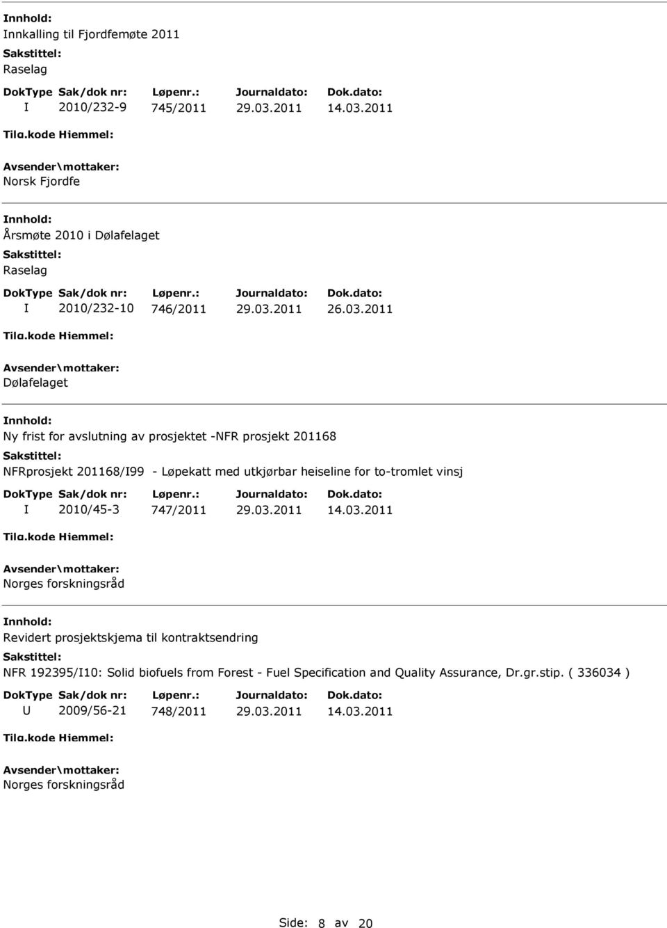 to-tromlet vinsj 2010/45-3 747/2011 14.03.