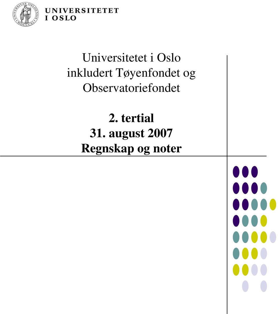 Observatoriefondet 2.