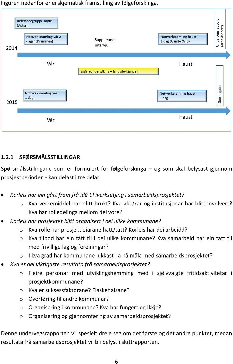 iverksetjing i samarbeidsprosjektet? o Kva verkemiddel har blitt brukt? Kva aktørar og institusjonar har blitt involvert? Kva har rolledelinga mellom dei vore?