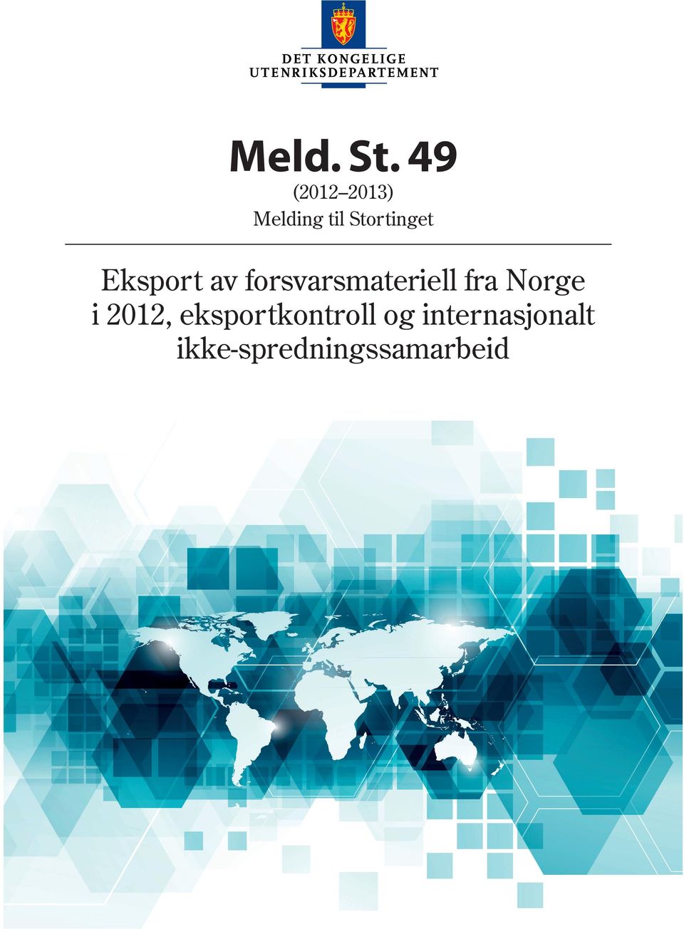 Eksport av forsvarsmateriell fra Norge