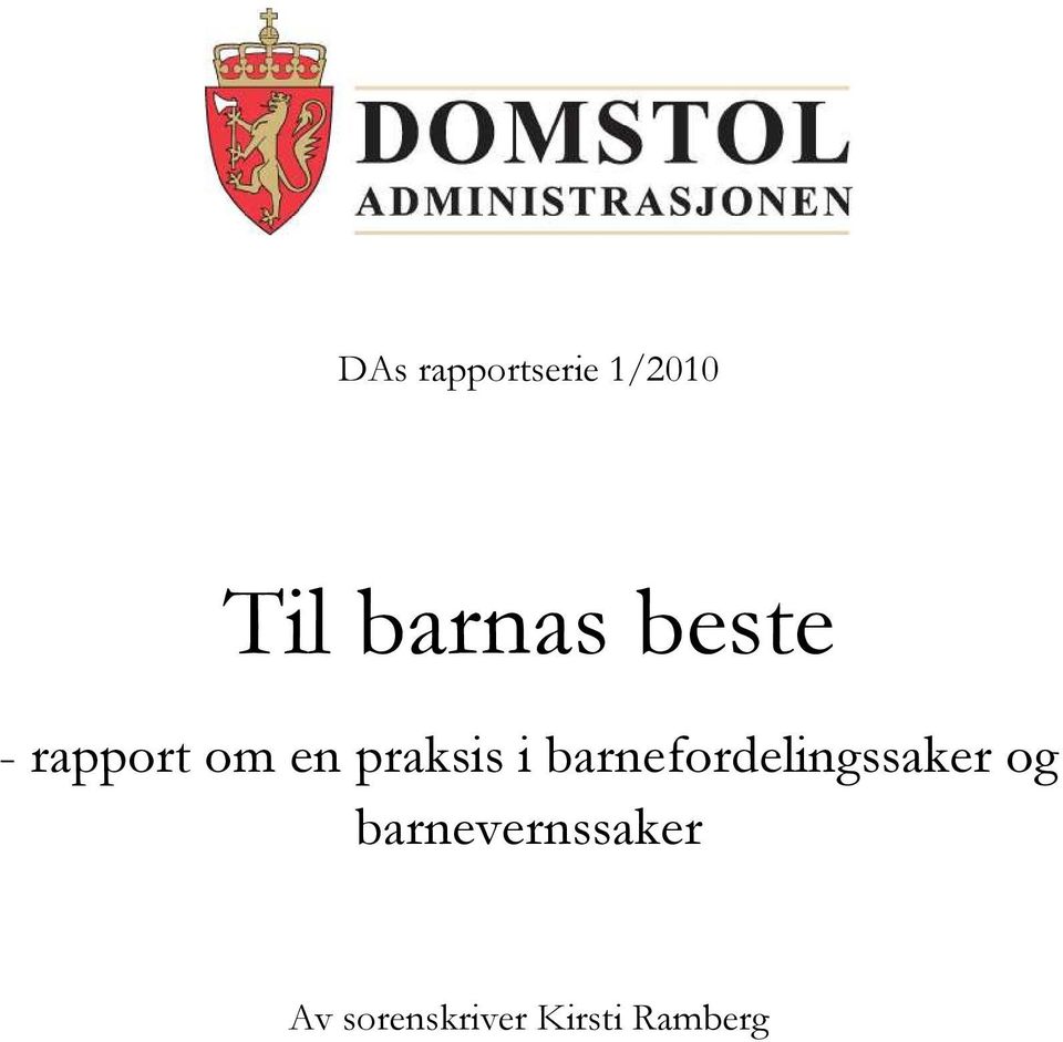 barnefordelingssaker og