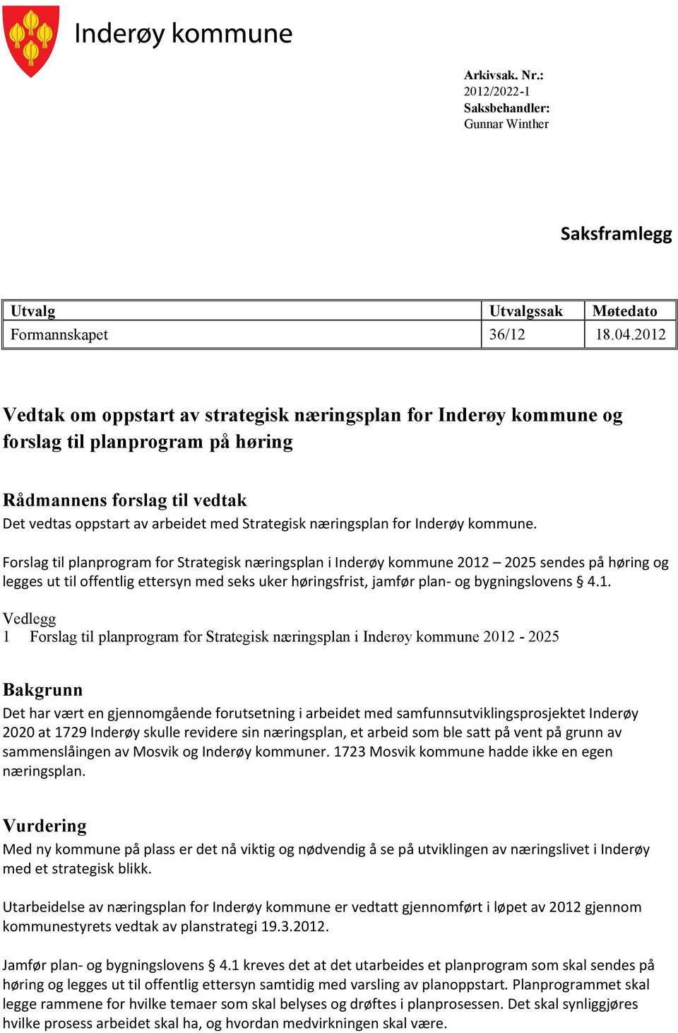 Inderøy kommune.