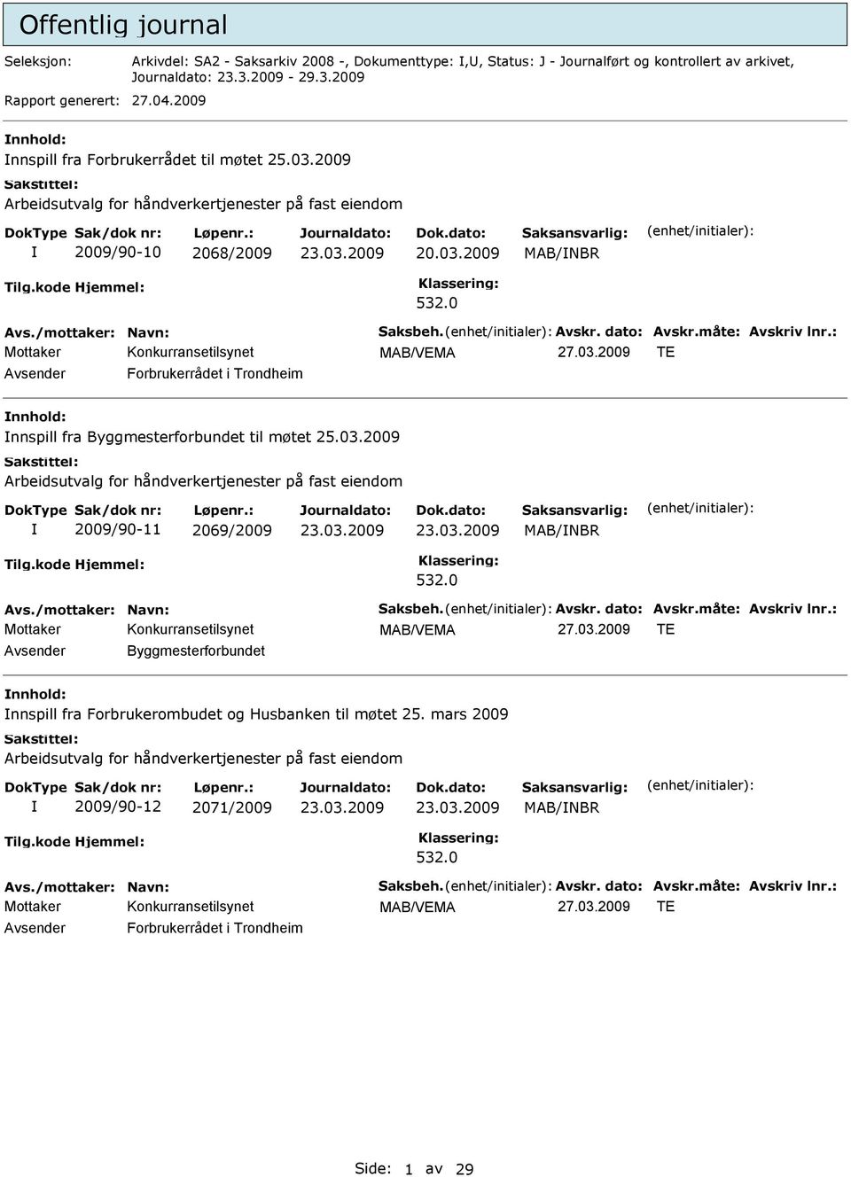 2009 MAB/NBR 532.0 MAB/VEMA 27.03.