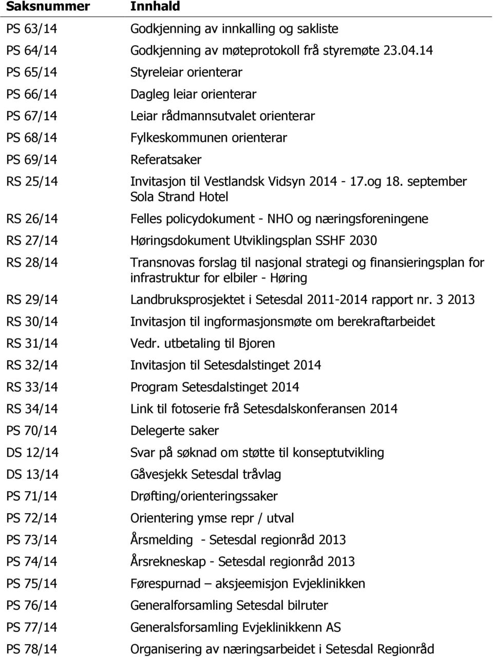 Vestlandsk Vidsyn 2014-17.og 18.