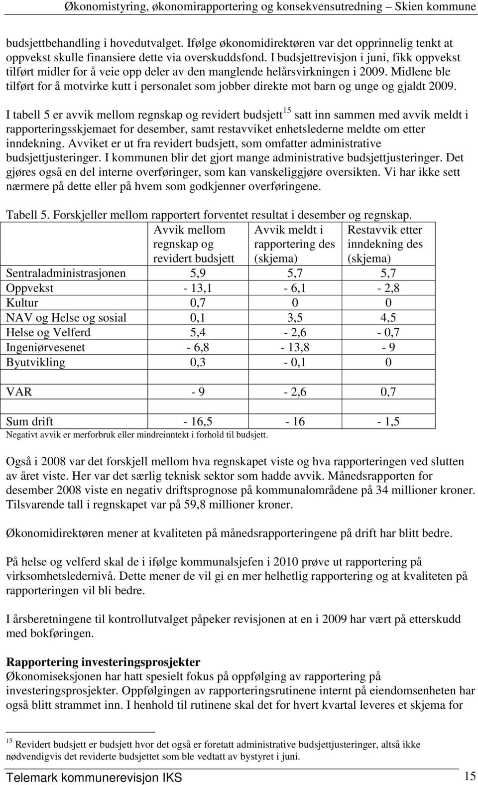 Midlene ble tilført for å motvirke kutt i personalet som jobber direkte mot barn og unge og gjaldt 2009.