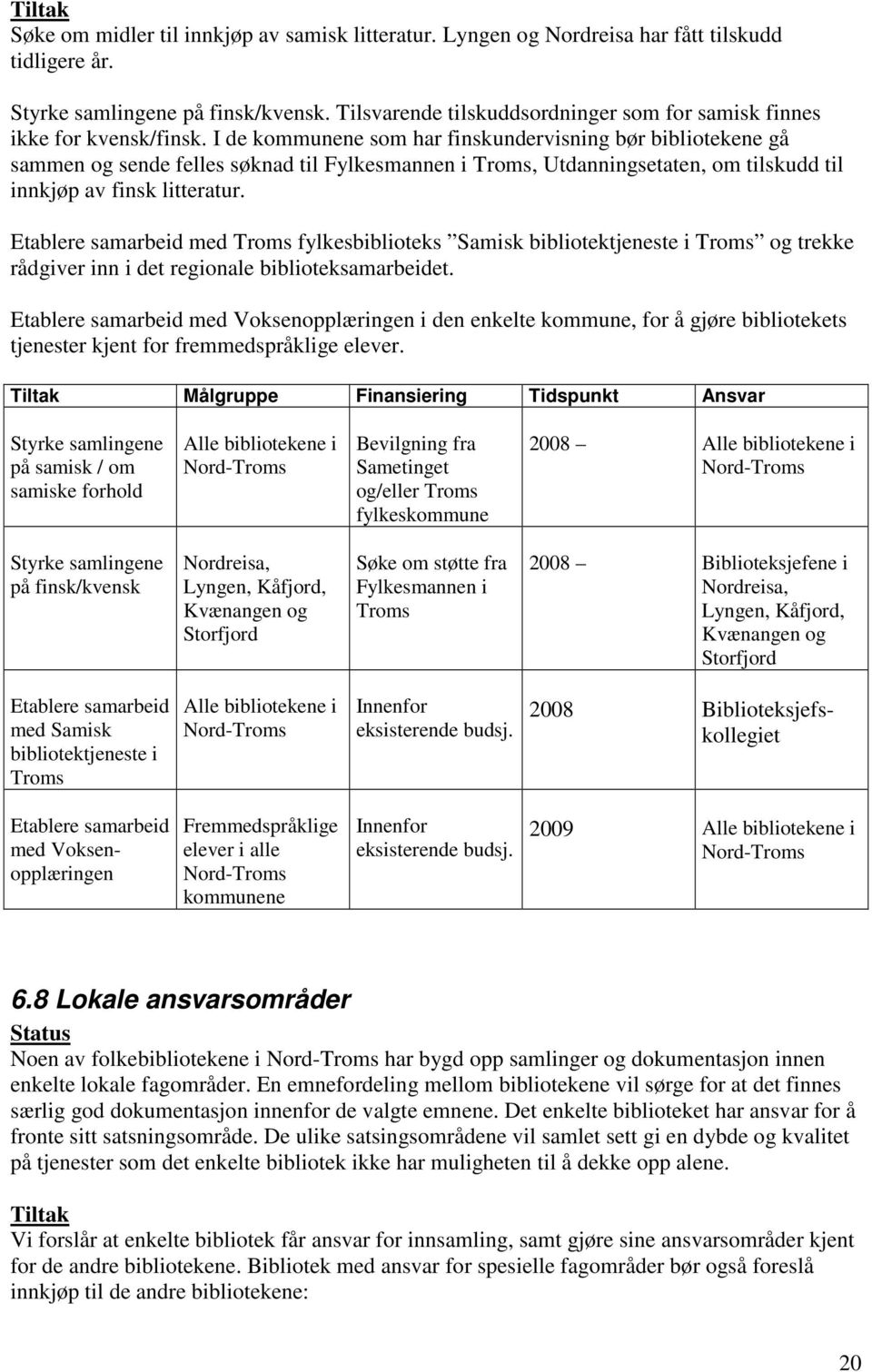 I de ne som har finskundervisning bør bibliotekene gå sammen og sende felles søknad til Fylkesmannen i, Utdanningsetaten, om tilskudd til innkjøp av finsk litteratur.