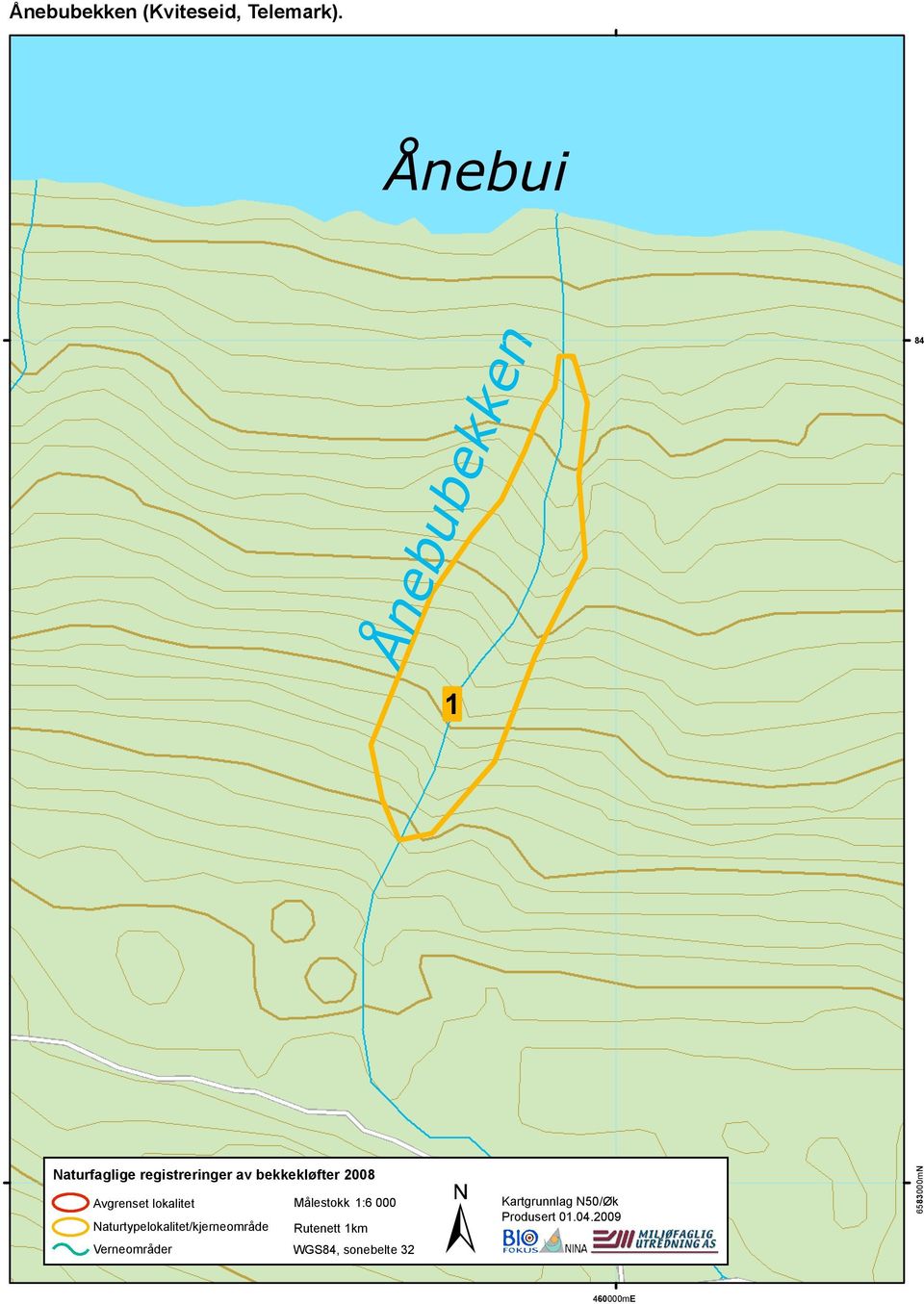 Avgrenset lokalitet Naturtypelokalitet/kjerneområde Verneområder 700