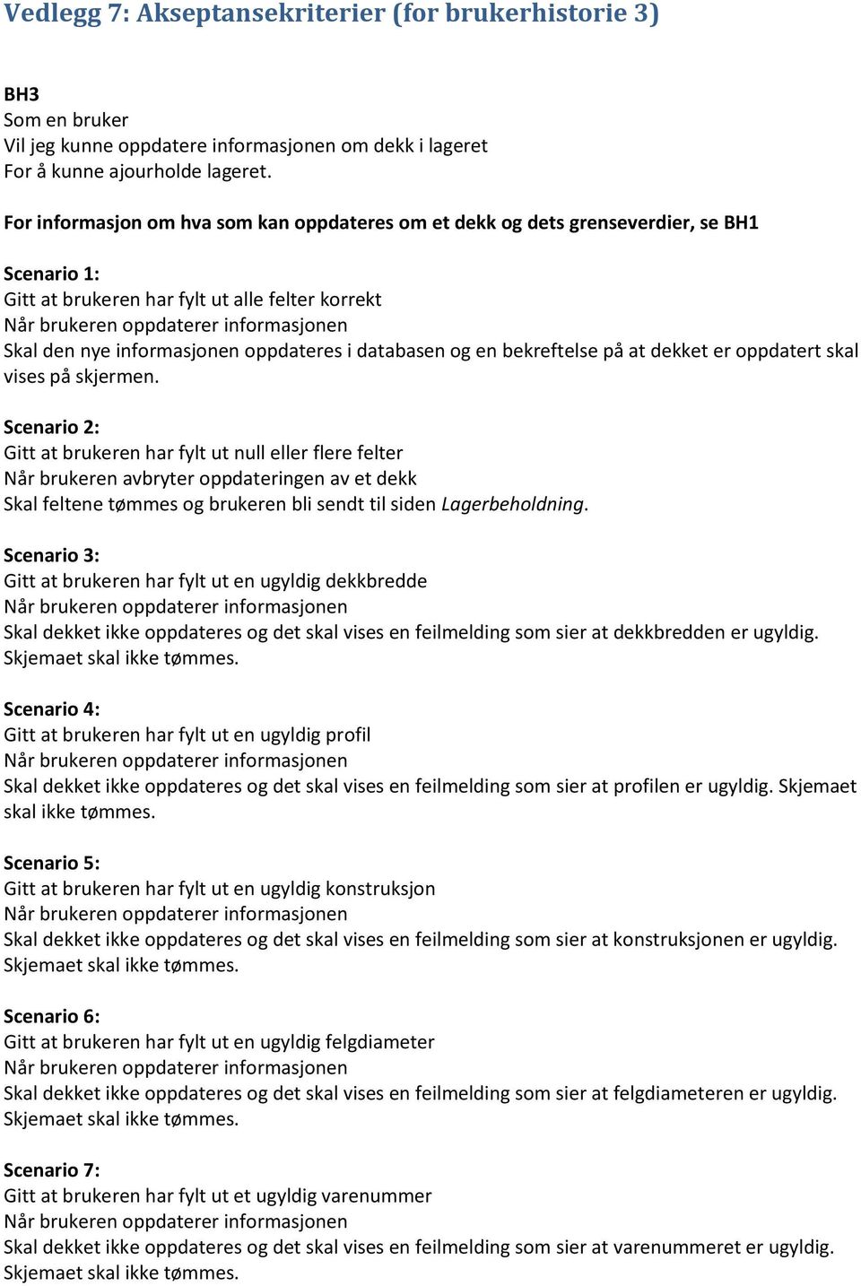 bekreftelse på at dekket er oppdatert skal vises på skjermen.