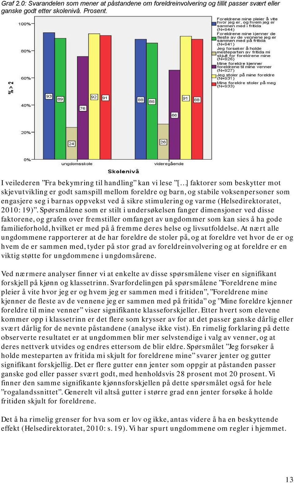 oppvekst ved å sikre stimulering og varme (Helsedirektoratet, 2010: 19).