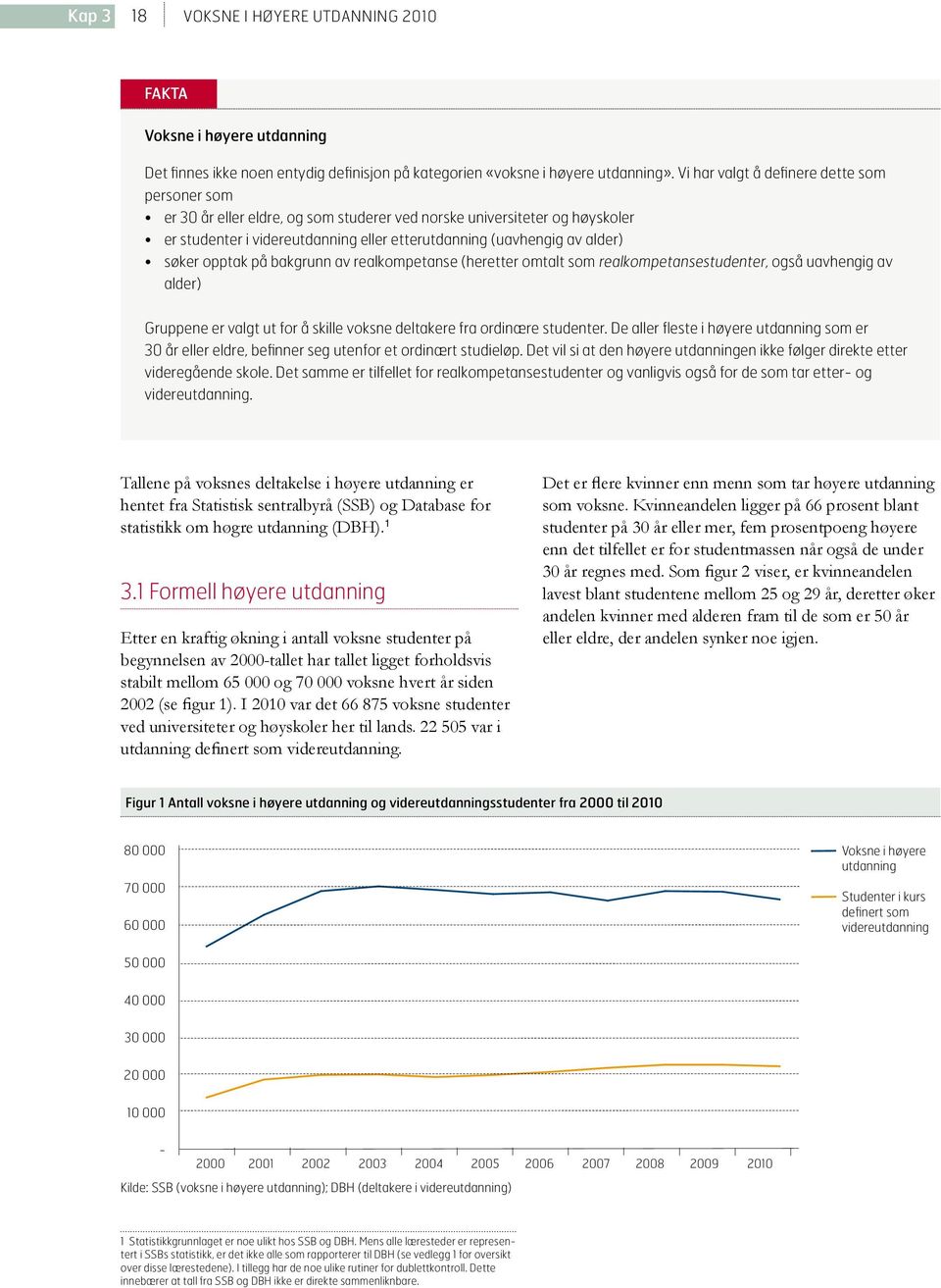 søker opptak på bakgrunn av realkompetanse (heretter omtalt som realkompetansestudenter, også uavhengig av alder) Gruppene er valgt ut for å skille voksne deltakere fra ordinære studenter.