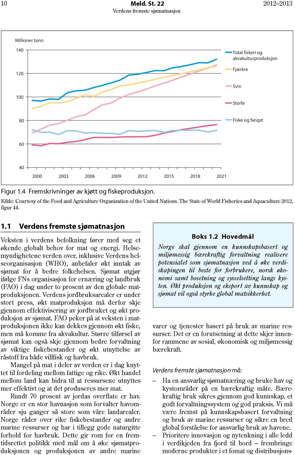 1 Veksten i verdens befolkning fører med seg et økende globalt behov for mat og energi.