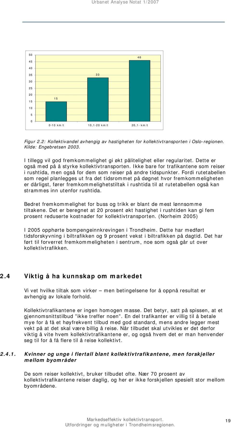 Ikke bare for trafikantene som reiser i rushtida, men også for dem som reiser på andre tidspunkter.